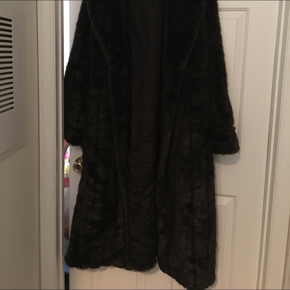 Jackets & Blazers - Two Coats Faux Fur large and Leather Medium